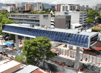 En imágenes, la primera estación del Aerometro que está pronto a ser finalizada En imágenes, la primera estación de Aerometro que está pronto a ser finalizada