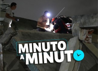Imágenes de viviendas afectadas por el terremoto en Venezuela. Foto La Hora: EFE
