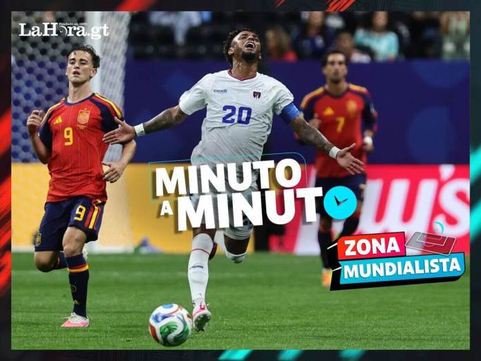 España y Cabo Verde siguen empatando 0-0 en el primer partido del Grupo H del Mundial 2026.