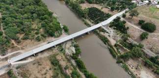 Inauguran este lunes puente de más de 200 metros que colapsó por lluvias en 2022 Este lunes inauguran reconstrucción de puente de más de 200 metros que colapsó por las lluvias en 2022