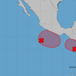Esto se sabe de la posible formación de ciclón tropical cerca de las costas guatemaltecas