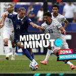 El partido entre Francia e Irak, que gana la selección gala por 1-0, se reanuda después de más de dos horas de espera.