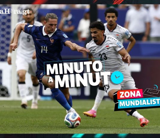 Minuto a minuto: Mbappé marca el 2-0 de Francia ante Irak El partido entre Francia e Irak, que gana la selección gala por 1-0, se reanuda después de más de dos horas de espera.