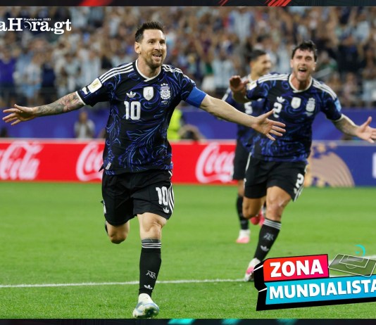 30 minutos le bastaron al astro argentino para anotar ante Jordania. Argentina termina la primera ronda a paso perfecto. Foto La Hora: EFE