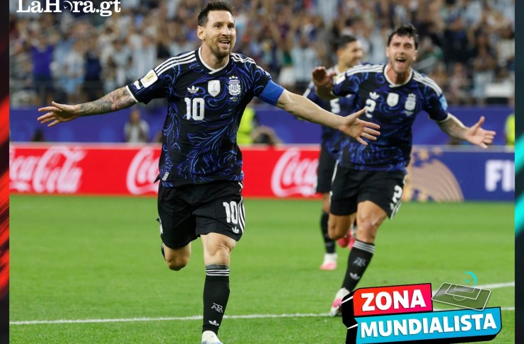 30 minutos le bastaron al astro argentino para anotar ante Jordania. Argentina termina la primera ronda a paso perfecto. Foto La Hora: EFE