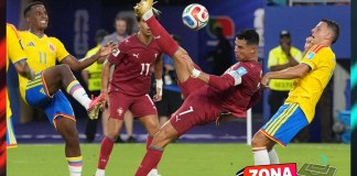 Entre la polémica y el festejo: Colombia avanza como líder del Grupo K junto a Portugal y el Congo. Foto La Hora: EFE