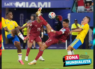 ¡El liderato es colombiano! Portugal y República del Congo también clasifican, en un emocionante cierre del Grupo K Entre la polémica y el festejo: Colombia avanza como líder del Grupo K junto a Portugal y el Congo. Foto La Hora: EFE