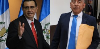Fiscal General confirma fin de auditoría interna y prevé liquidar la FECI en los próximos tres meses El fiscal general Gabriel García Luna y el exjefe de la FECI, Rafael Curruchiche. Foto La Hora: Archivo.