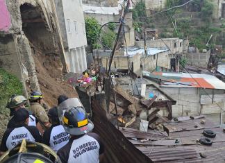 La Coordinadora Nacional para la Reducción de Desastres (Conred) ha reportado 614 emergencias durante la temporada de lluvias. Foto La Hora: Conred