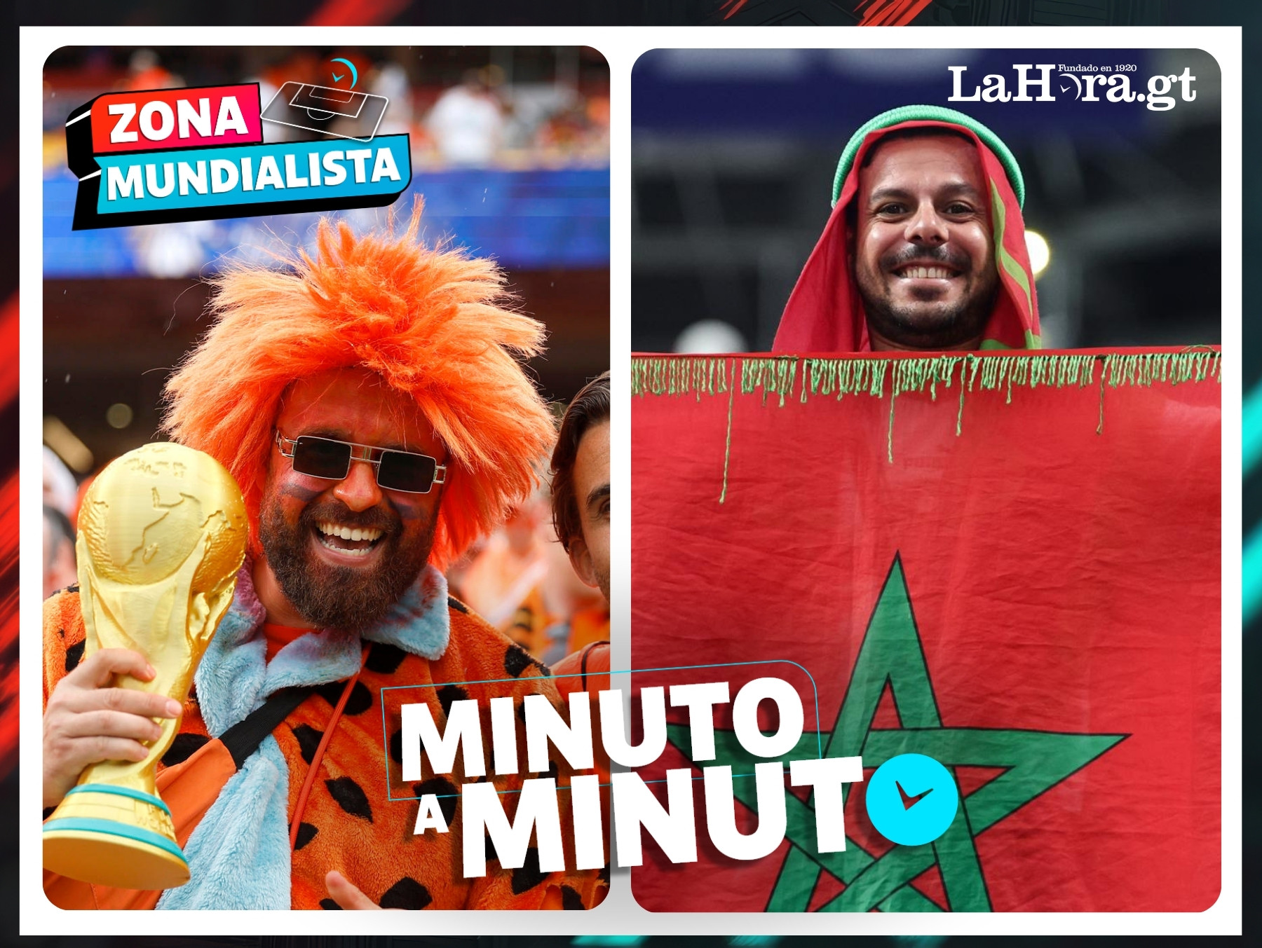 Minuto a minuto: Países Bajos y Marruecos por un boleto a octavos de final del Mundial 2