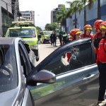 Imágenes evidencian cómo motorista y acompañante ejecutaron el ataque armado en zona 4 capitalina