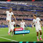 Inglaterra, con goles de Harry Kane, por partida doble, Jude Bellingham y Marcus Rashford, venció 4-2 a Croacia.