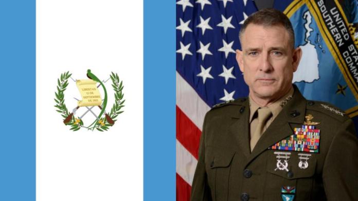 Jefe del Comando Sur de EE. UU. está en Guatemala por el combate a cárteles y el narcoterrorismo