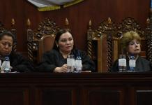 Julia Rivera votó para mantener firme la elección que la llevó al cargo de magistrada de la CC.