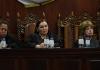 Julia Rivera votó para mantener firme la elección que la llevó al cargo de magistrada de la CC.