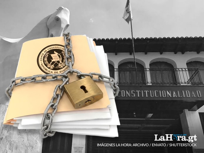 La CC blinda su informacion Corte de Constitucionalidad