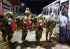 Llegada a Venezuela de un equipo de rescatistas, personal médico y perros de rescate enviados desde El Salvador para apoyar en las labores de búsqueda y rescate en el país sudamericano, golpeado el miércoles por dos fuertes terremotos. Foto La Hora: EFE