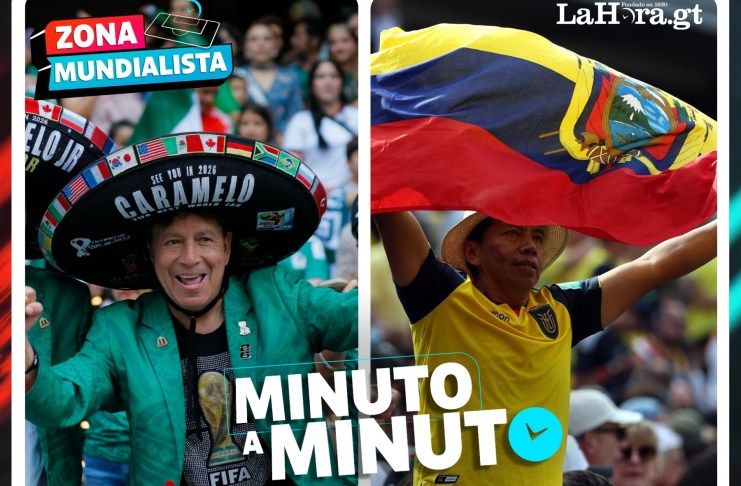 Minuto a minuto: ¡Rueda el balón en el Azteca! México y Ecuador disputan un boleto a octavos de final Sin margen de error en el Coloso de Santa Úrsula: México y Ecuador reviven su historial mundialista en una llave de eliminación directa. Foto La Hora: EFE