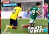 Minuto a minuto: ¡Rueda el balón en el Azteca! México y Ecuador disputan un boleto a octavos de final México y Ecuador buscan clasificar a los octavos de final en el Mundial 2026. Foto La Hora: EFE