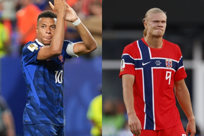 Kylian Mbappé y Erling Haaland serán los protagonistas del duelo más atractivo de la jornada del Mundial 2026 cuando Francia y Noruega se enfrenten en Boston.