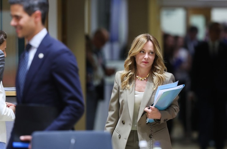 La primera ministra de Italia, Giorgia Meloni, reaccionó con rechazo a las declaraciones del presidente Donald Trump. Foto: La Hora: EFE