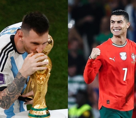 Lionel Messi y Cristiano Ronaldo se une a otros astros del fútbol en unirse al club de las cinco citas mundialistas.