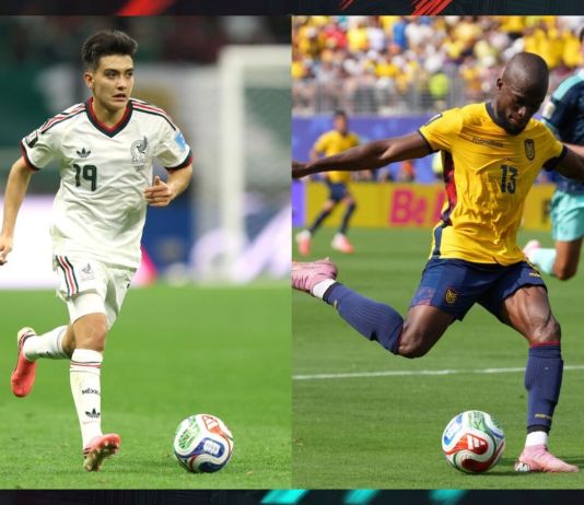 Las selecciones de México y Ecuador se enfrentan en el Estadio Azteca por un boleto a los octavos de final del Mundial 2026.