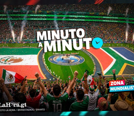 México y Sudáfrica se enfrentan en el Estadio Azteca en el partido inaugural del Mundial 2026. Sigue aquí el minuto a minuto.