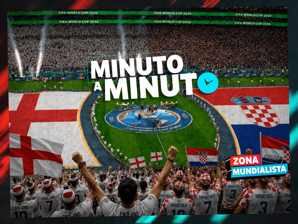 Minuto a minuto: Inglaterra y Croacia se enfrentan en el partido de la jornada del Mundial 2