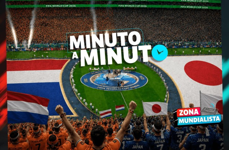 Minuto a minuto: Continúa el empate entre Países Bajos y Japón en el Mundial 2026 Países Bajos y Japón se enfrentan en la primera jornada del Mundial 2026.