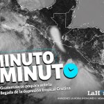 Guatemala se prepara ante la llegada de la depresión tropical Cristina. Arte La Hora: Alejandro Ramírez.