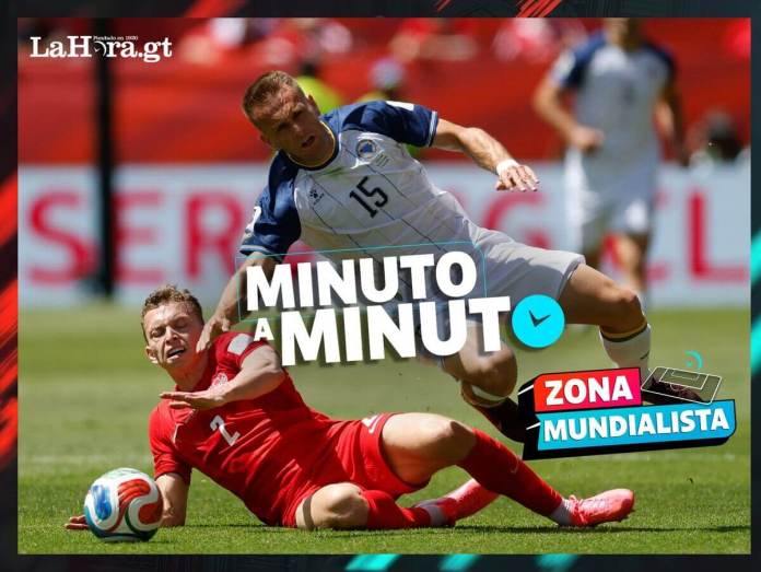 Bosnia y Herzegovina, con anotación de Jovo Lukic, derrota momentáneamente 1-0 a Canadá en el Mundial 2026.