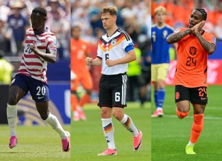 Estados Unidos, Alemania y Países Bajos van por el liderato de sus grupos en el Mundial 2026 Las selecciones de Estados Unidos, Alemania y Países Bajos son las favoritas para conseguir el liderato de sus grupos en el Mundial 2026.