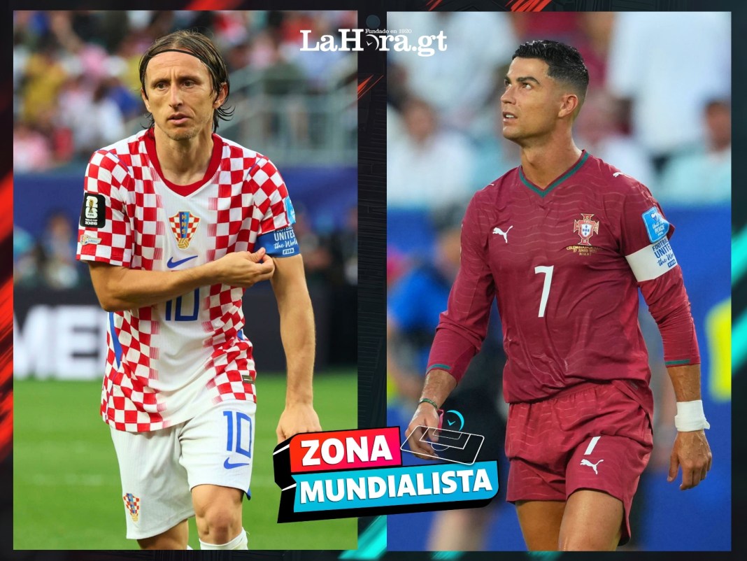 Cristiano Ronaldo y Luka Modric protagonizan el cruce más nostálgico de los dieciseisavos de final. Fotos La Hora: EFE