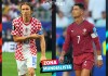 Cristiano Ronaldo y Luka Modric protagonizan el cruce más nostálgico de los dieciseisavos de final. Fotos La Hora: EFE