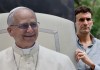 El papa se reunirá el lunes en Madrid con víctimas de abusos sexuales en la Iglesia El primer denunciante del caso de abusos de Montserrat y portavoz del movimiento 'Reparación Integral Ya', Miguel Hurtado, durante una protesta en el exterior de la Nunciatura Apostólica, donde el papa León XIV va a mantener un encuentro privado con los miembros de la orden de San Agustín, este domingo en Madrid. EFE/ Mariscal