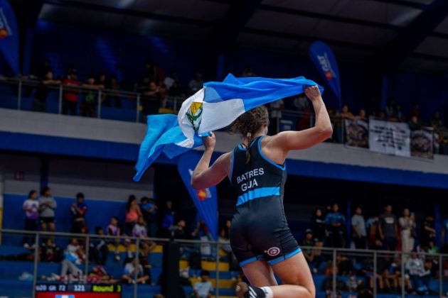 Participaci&oacute;n de Guatemala en la XXXV Copa Internacional de Lucha Ol&iacute;mpica. Foto La Hora: FNLG