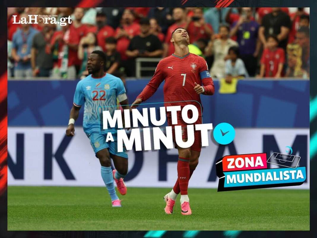 Portugal, con un cabezazo de Joao Neves, vence momentáneamente 1-0 a RD Congo en su debut en el Mundial 2026.