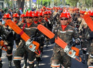 Personal de rescate del Ejército de Guatemala esperan autorización del gobierno y de Venezuela para apoyo de búsqueda tras los terremotos registrados,