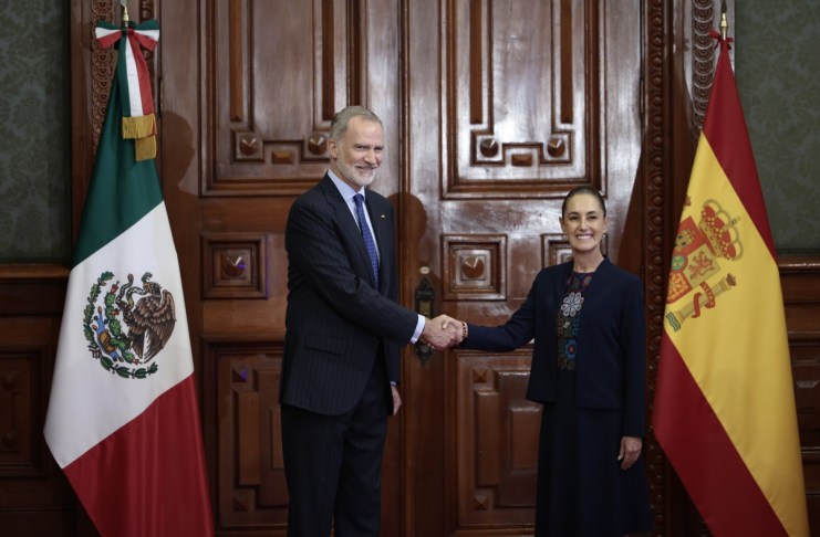 Sheinbaum recibe al rey Felipe VI México para sellar la normalización de la relación