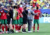 ¿Publicidad o hidratación necesaria? Las críticas por la nueva pausa en el Mundial Selección de Marruecos contra Brasil en el estadio MetLife en Nueva Jersey (Estados Unidos). Foto La Hora: EFE/ Sebastiao Moreira
