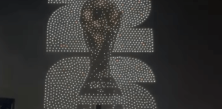 Surgen imágenes del ensayo del espectáculo con drones de la inauguración del Mundial FIFA 2026
