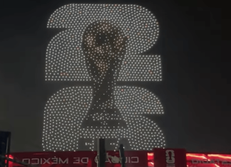 Surgen imágenes del ensayo del espectáculo con drones de la inauguración del Mundial FIFA 2026