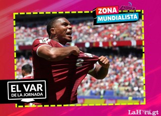 El VAR de la jornada: La globalización revoluciona el Mundial y transforma el mapa del fútbol Pedro Miguel, jugador nacido en Portugal, celebra con orgullo la anotación de Catar, país al que representa tras ser nacionalizado. Foto La Hora: EFE