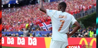 Lejos de los reflectores principales, Ousmane Dembélé manejó los tiempos de la escena ante Noruega y dejó claro que su mejor actuación está por venir. Foto La Hora: EFE