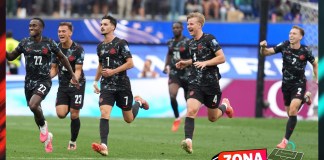 Canadá gana en la agonía del juego. El primer coanfitrión ha asegurado su boleto a los octavos de final. Foto La Hora: EFE