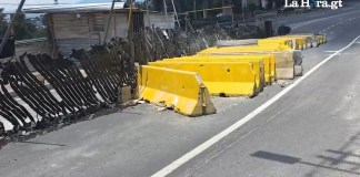 PMT busca liberar paso vehicular en sector del puente Enrique Tejada Will. Foto La Hora: captura de pantalla.