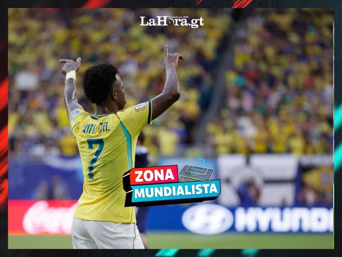 Vinícius Jr., con cuatro goles y una asistencia en tres partidos, es el gran líder de Brasil en su búsqueda por conquistar el Mundial 2026.