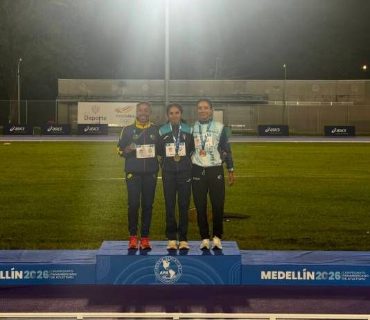 Viviana Aroche brilla en Medellín con oro continental y clasificación a los Panamericanos de Lima 2027