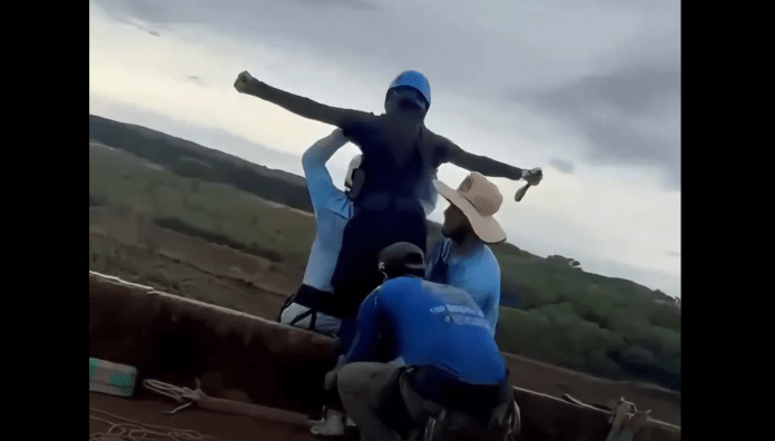 accidente en brasil Una mujer perdió la vida por un descuido de los encargados del puentismo.